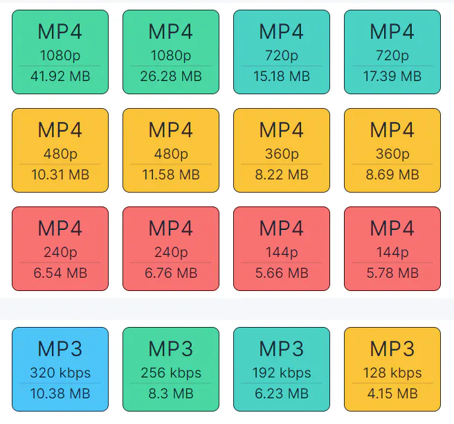 Fast YouTube to MP3/MP4 Converter API gallery image