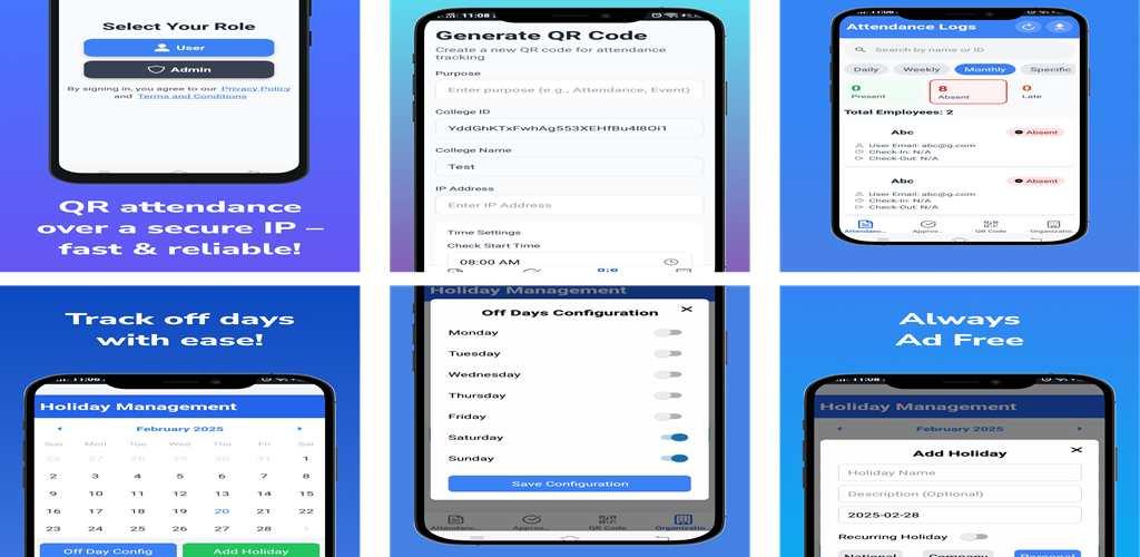 Qr Code Attendance System media 3
