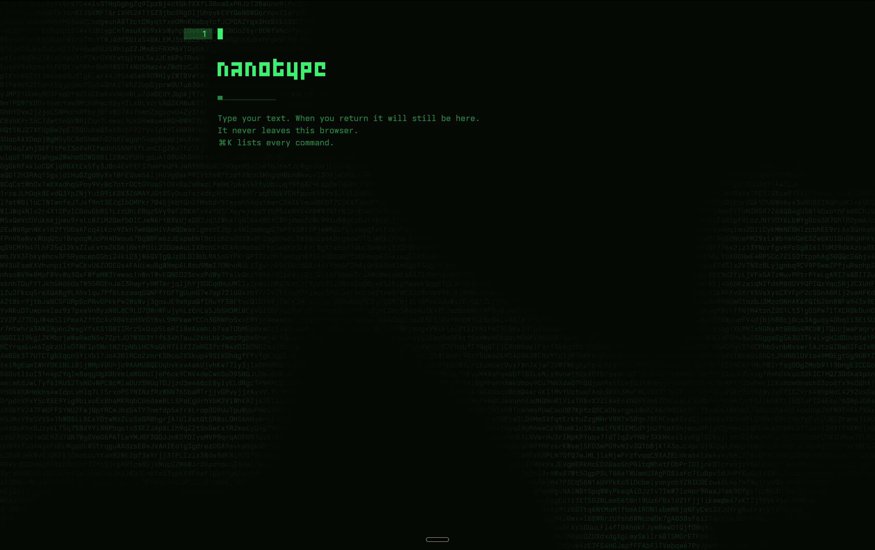 Nanotype gallery image