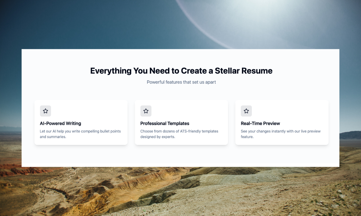 Resume Builder gallery image