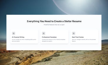 Resume Builder gallery image