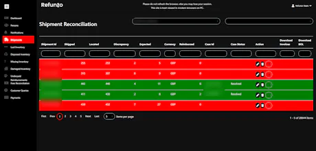 FBA Reimbursements Tool gallery image