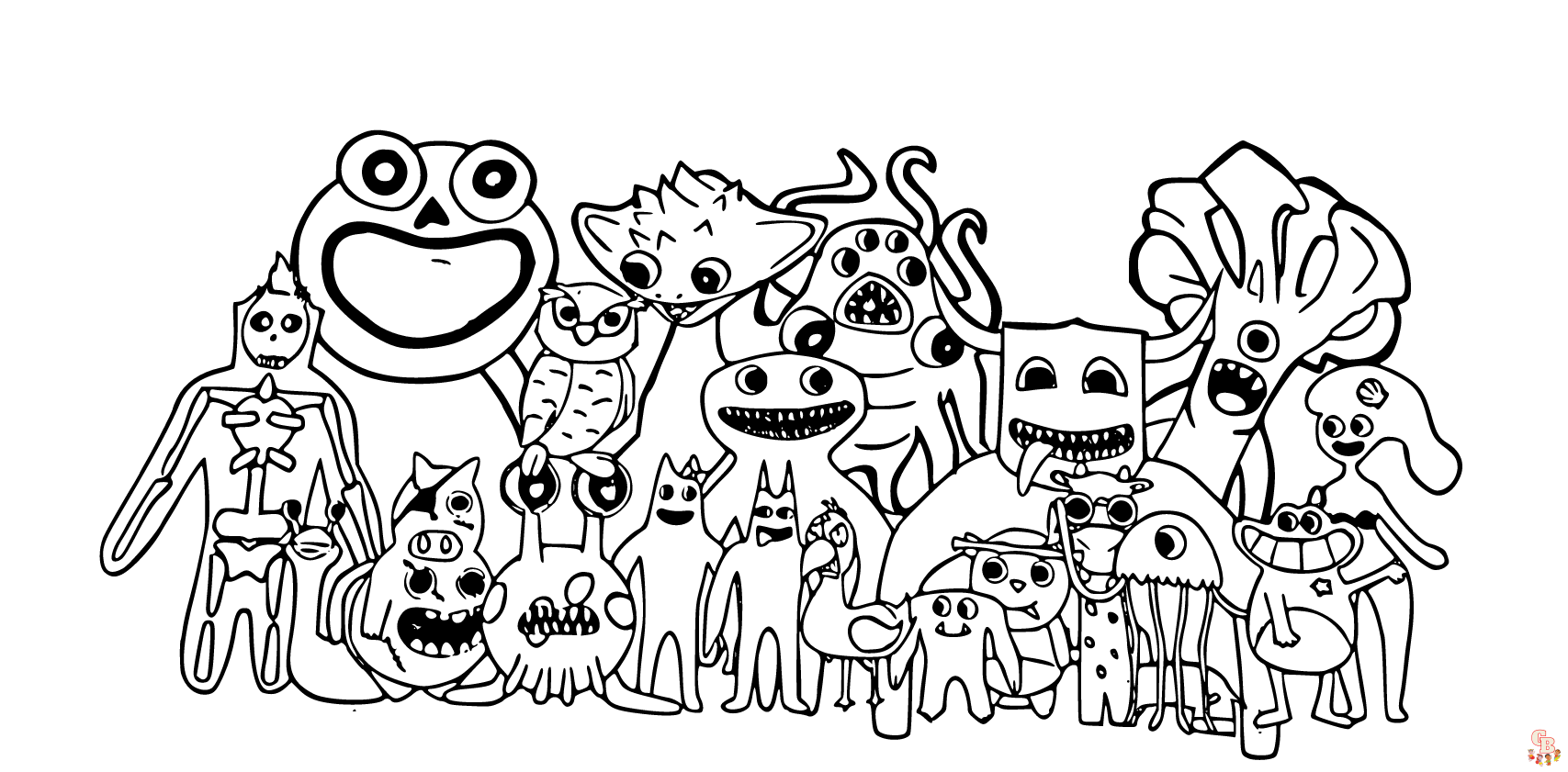 Garten of Banban Coloring Pages