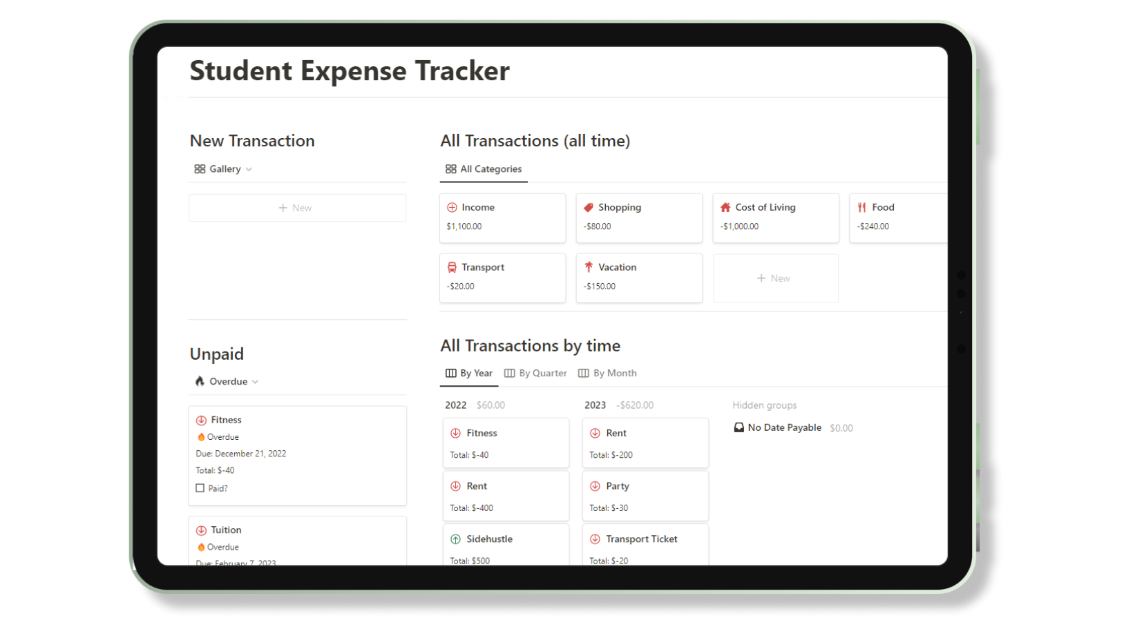 Student Expense Tracker media 2
