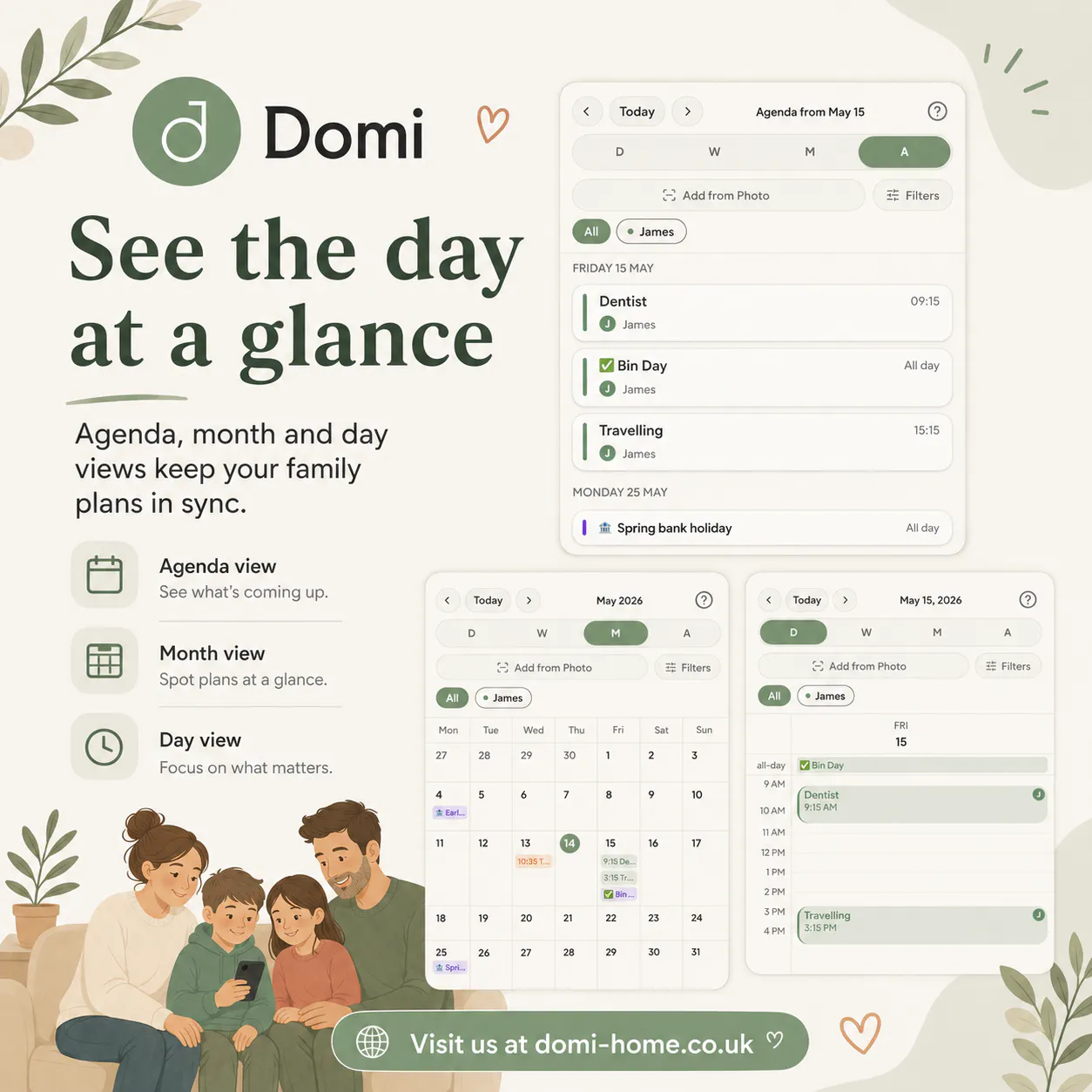 Domi Home: Family Organiser gallery image