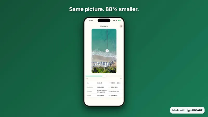 Video & Image Converter screenshot 1 (video preview)