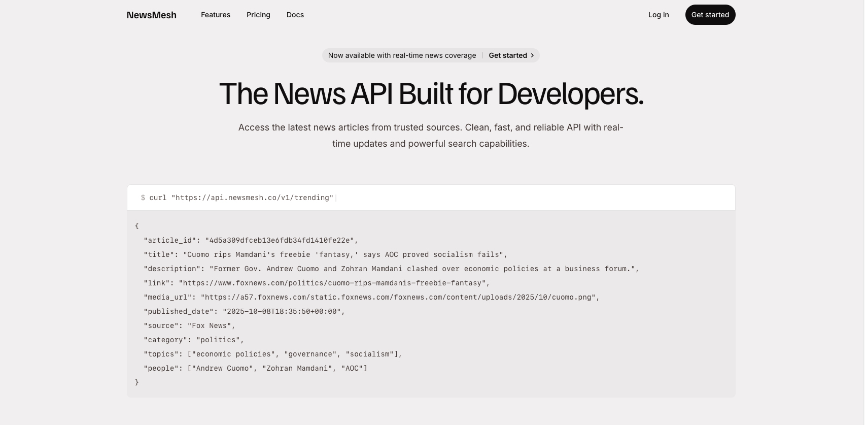 NewsMesh gallery image
