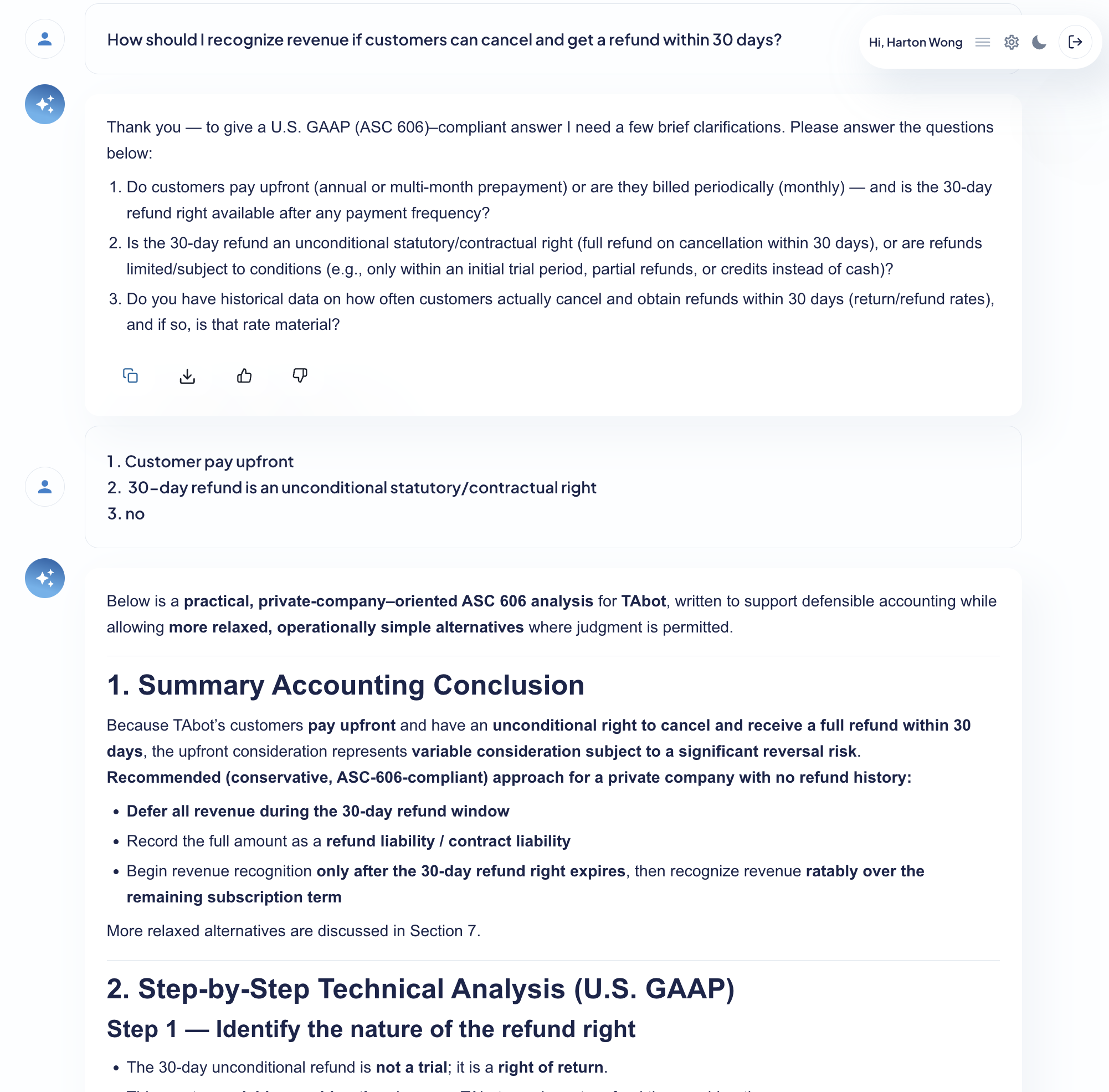 TAbot - Main product screenshot demonstrating key features and user interface