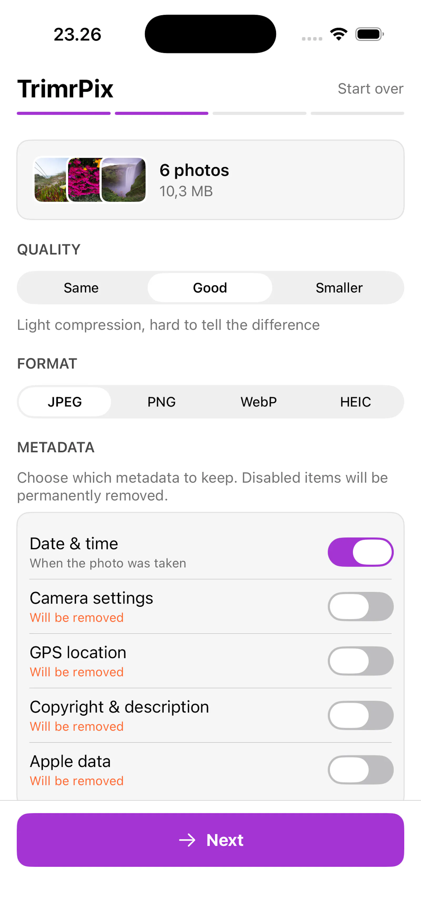 TrimrPix screenshot 6