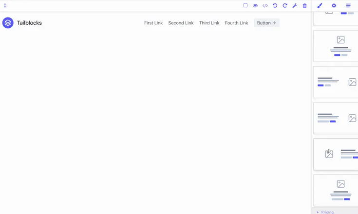 Destack π The Next.js page builder gallery image