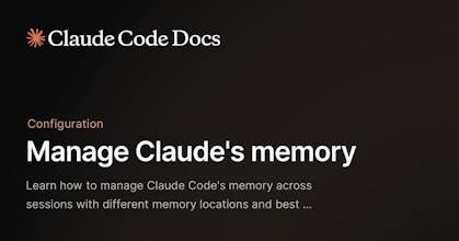 Claude Code Memory gallery image