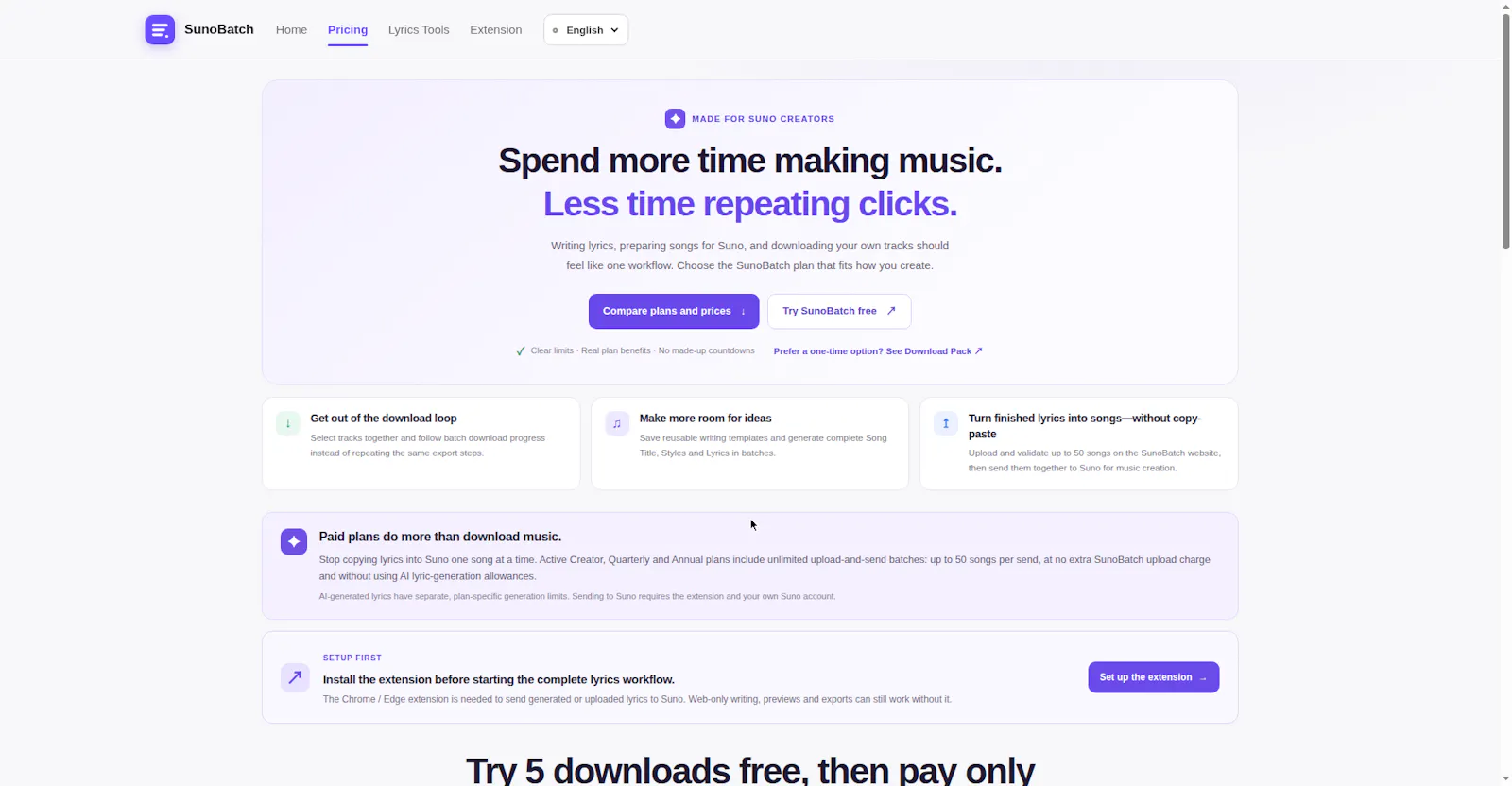 SunoBatch screenshot 4