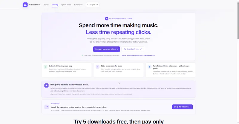 SunoBatch screenshot 4