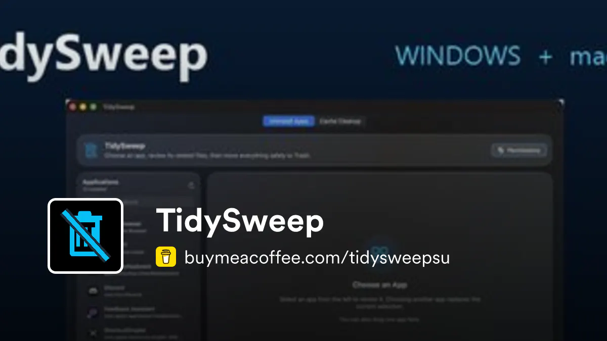 TidySweep Software gallery image