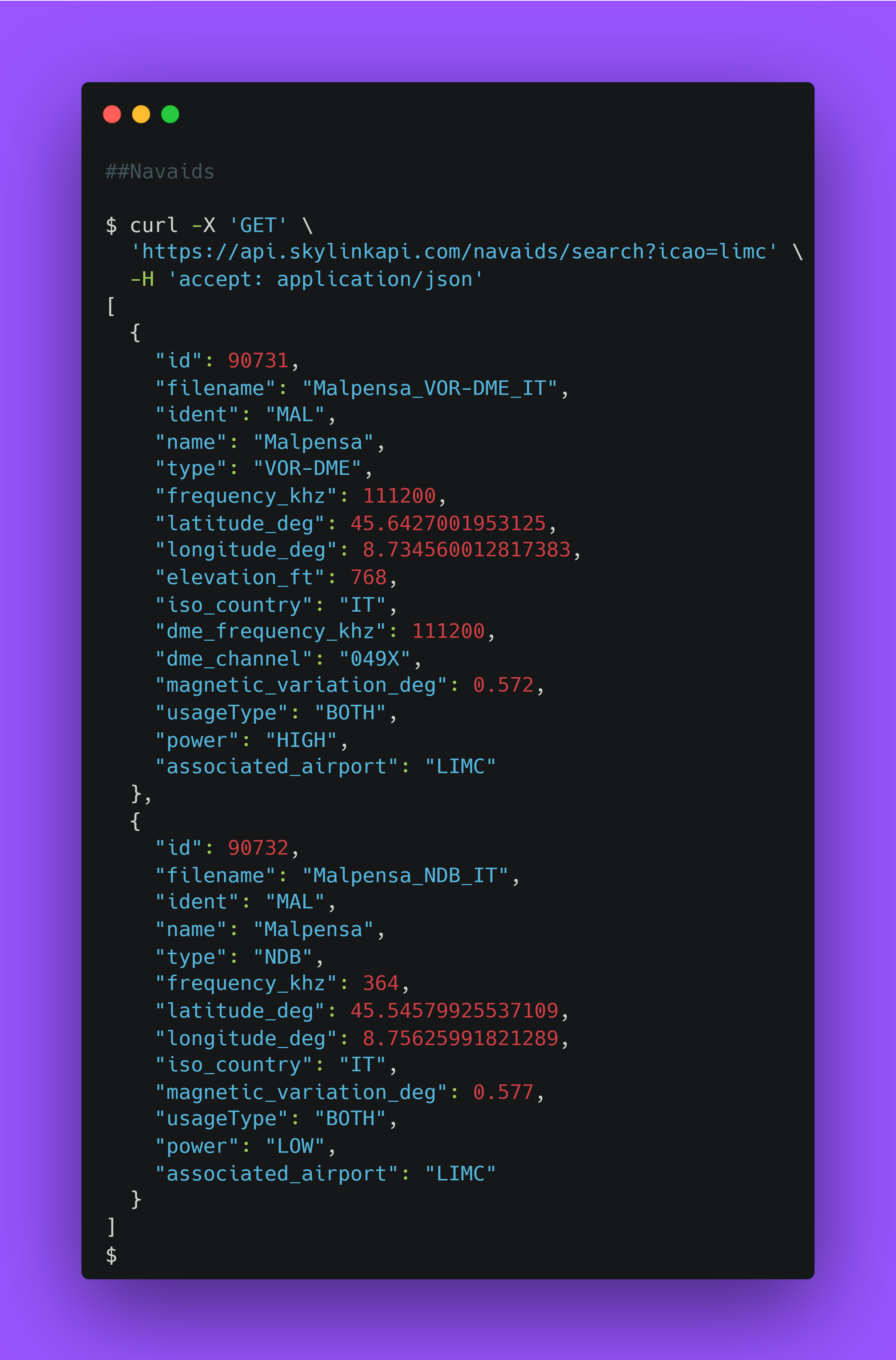 Média API Skylink - Maison 7