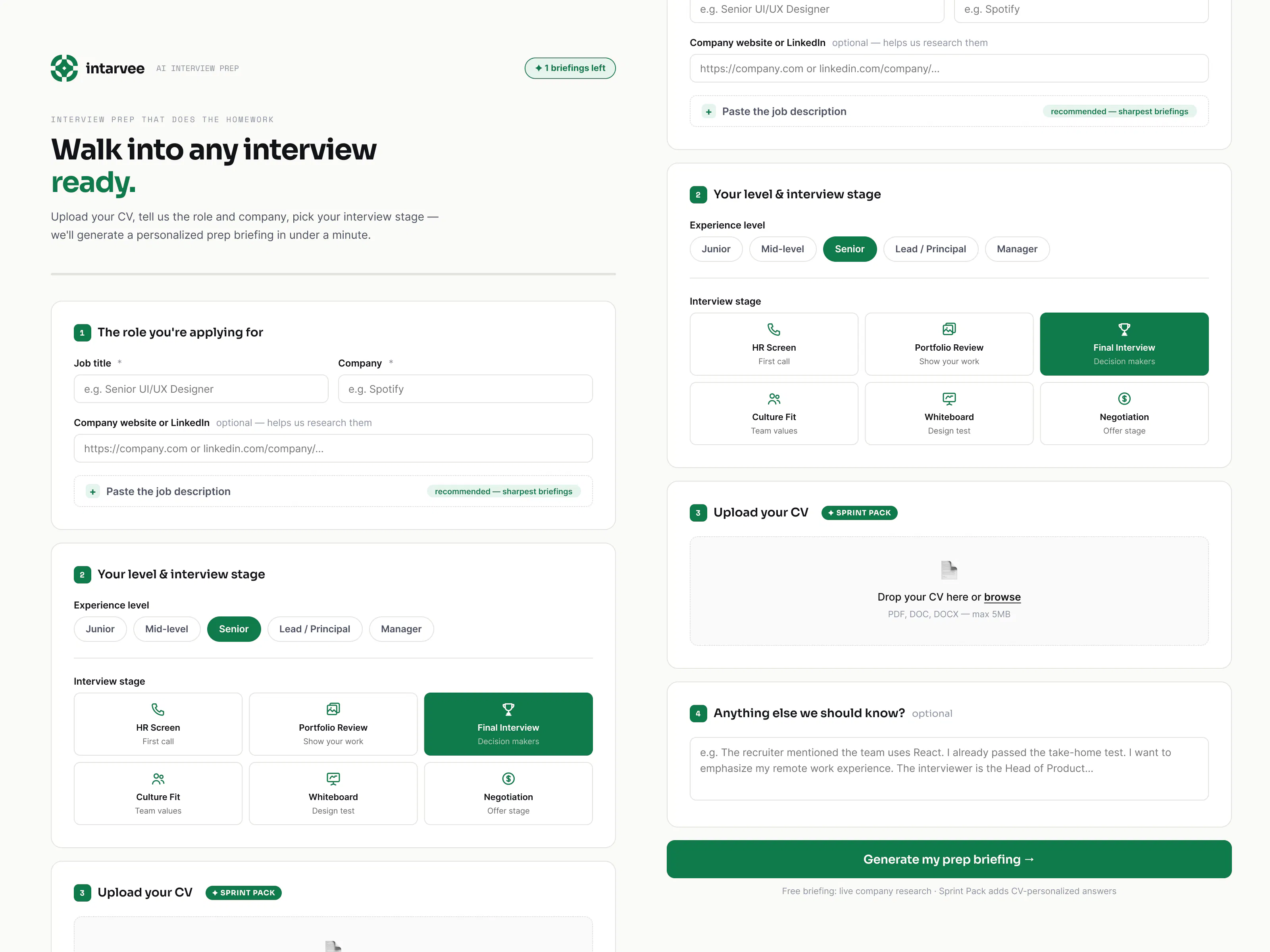 Intarvee — Walk into any interview ready gallery image