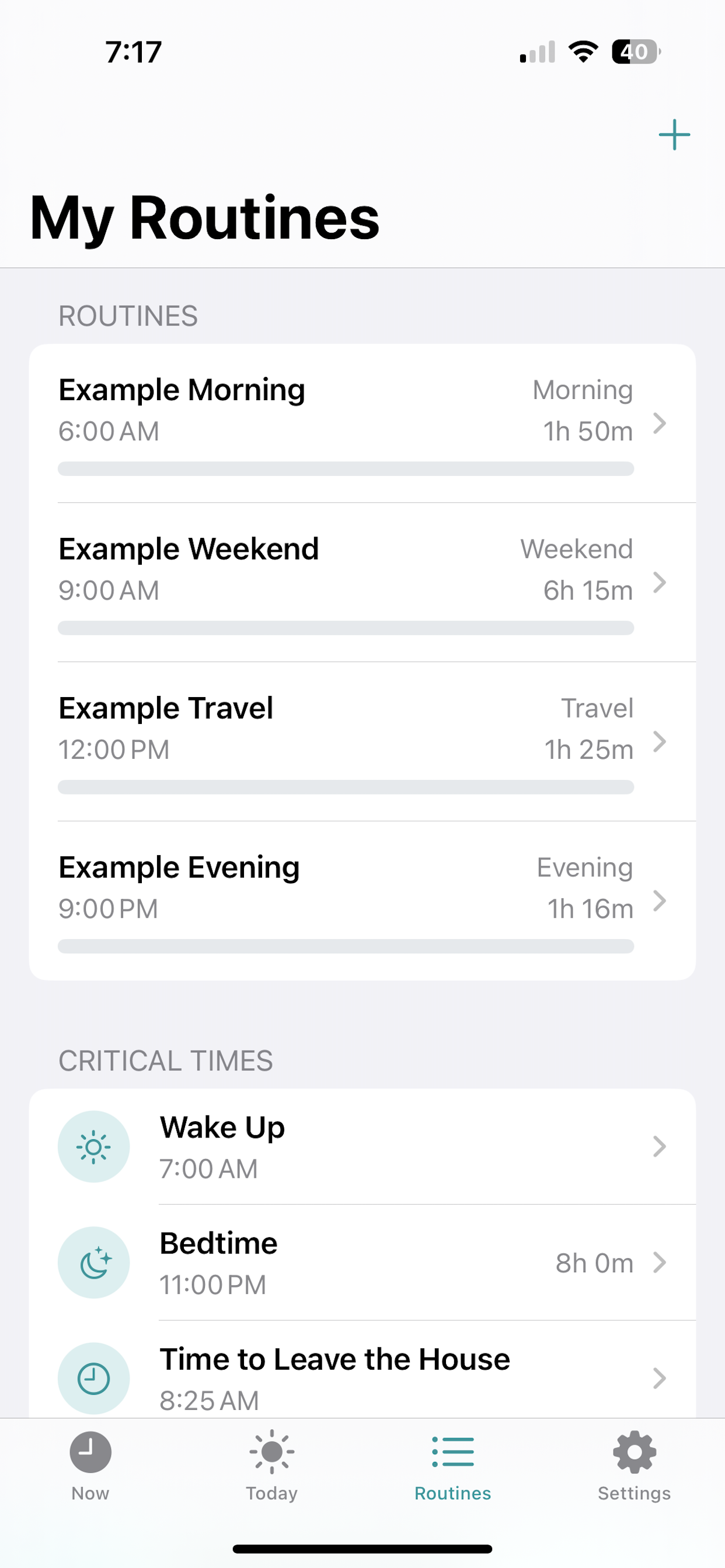Time Stream - See your routines flow around life's changes & interruptions media 4