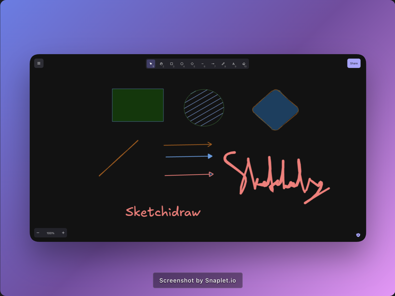 Sketchidraw - Lavagna collaborativa 👉 sicuro 👋 look e sensazione disegnati a mano media 2