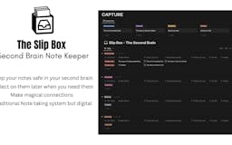 The Slip-Box | Second Brain Note Keeper media 2