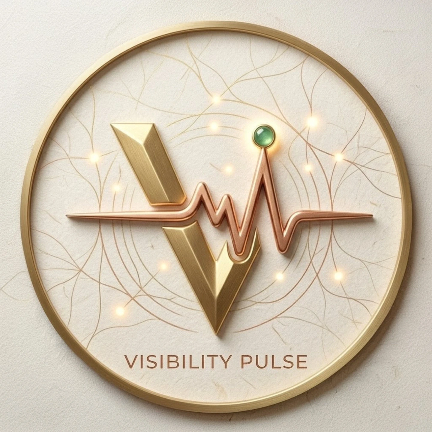 VisibilityPulse — AEO and GEO audit tool logo