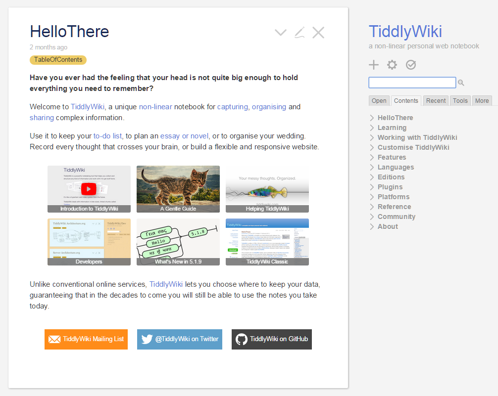 TiddlyWiki