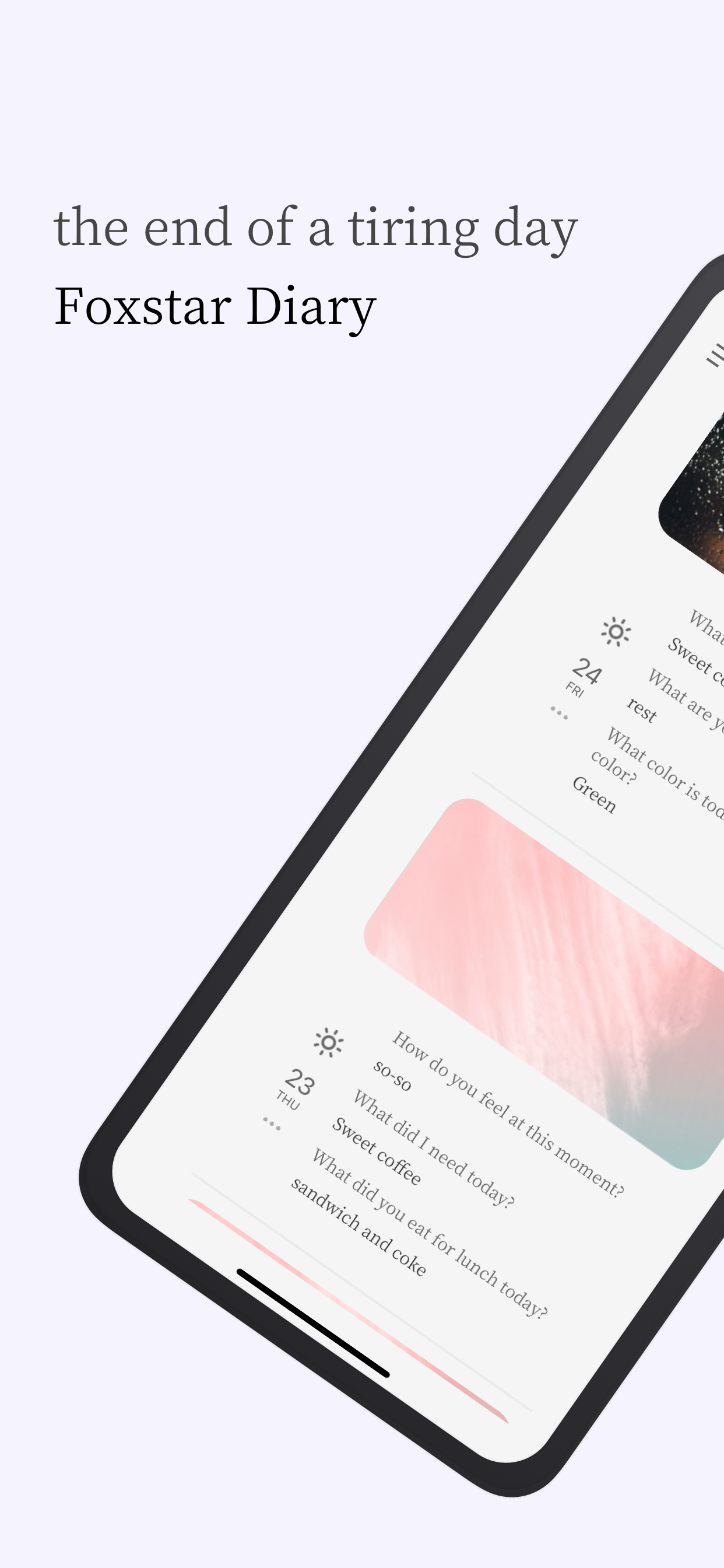 Foxstar Diary gallery image