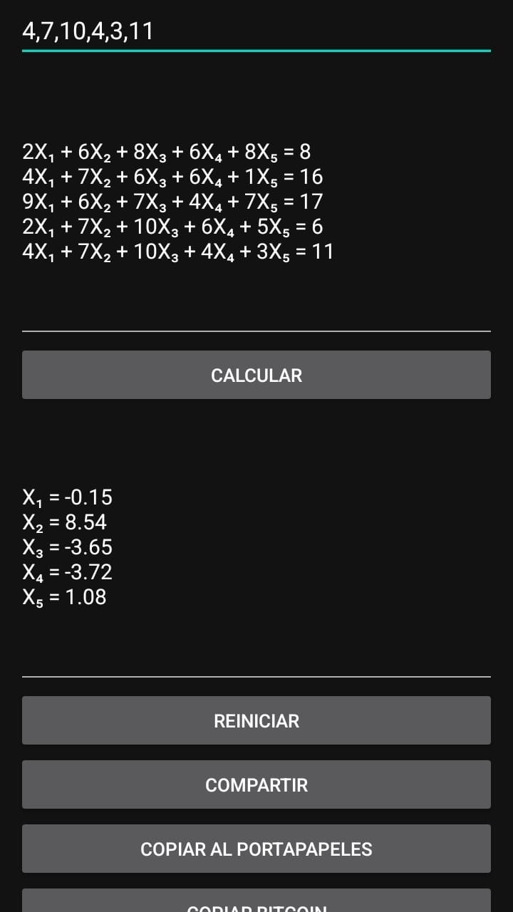 Média xsol es una aplicación profesional - APP PLAY STORE xsol resolver sistemas de ecuaciones lineales 8