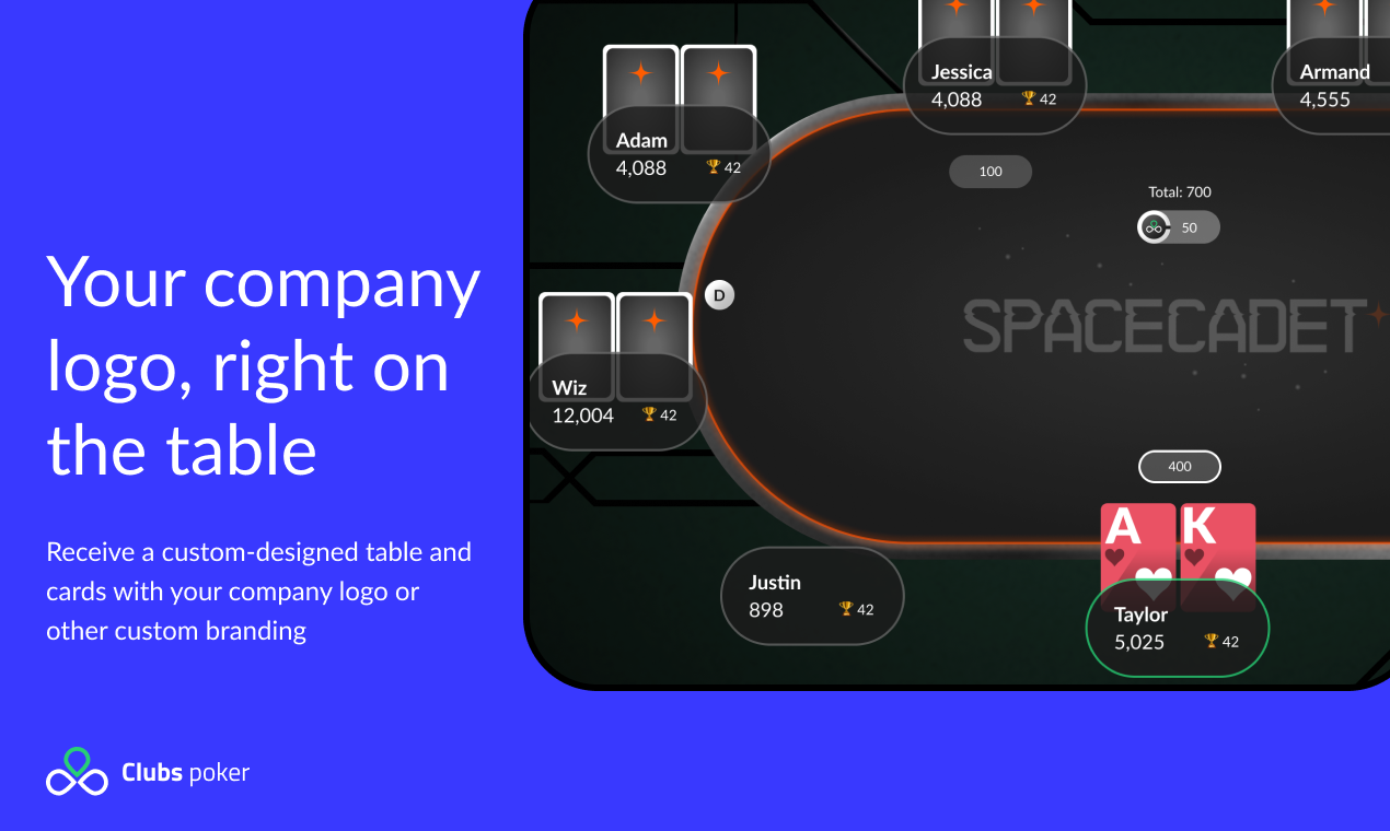 Clubs Poker - For Companies gallery image