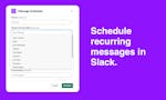 Recurring Slack Messages image