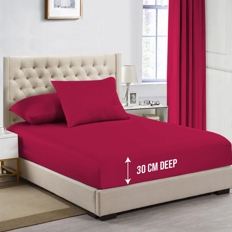 Deep Fitted Sheets 25cm, 30cm & 40cm gallery image
