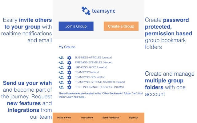 TeamSync Bookmarks Product Information, Latest Updates, and Reviews