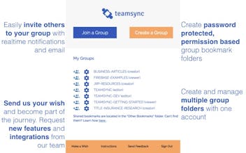 TeamSync Bookmarks gallery image