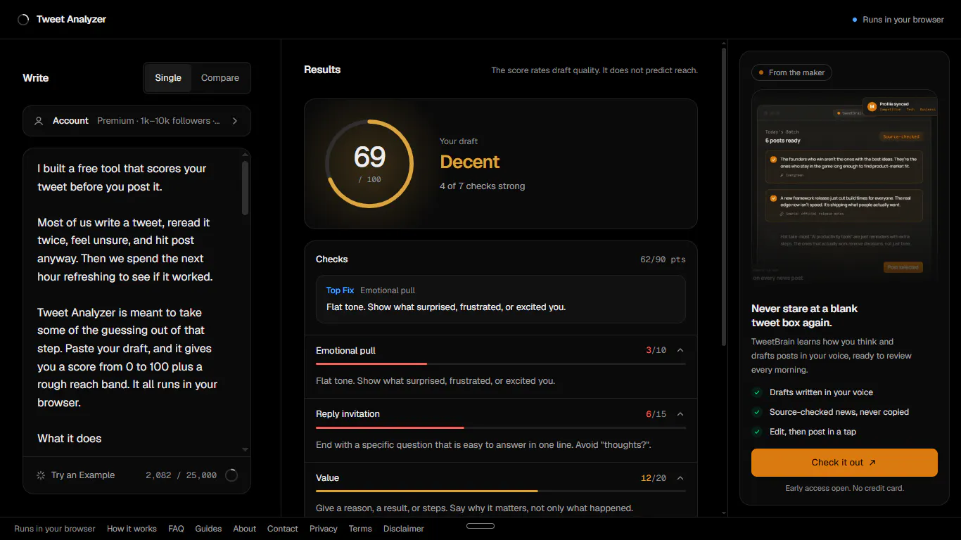Tweet Analyzer gallery image