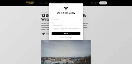 Stockholm Valley gallery image