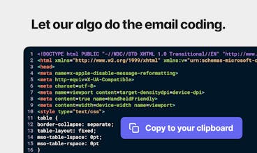 Tabular - قم بتحسين جمالية رسائل البريد الإلكتروني الخاصة بك مع التحكم في تصميم الجوال