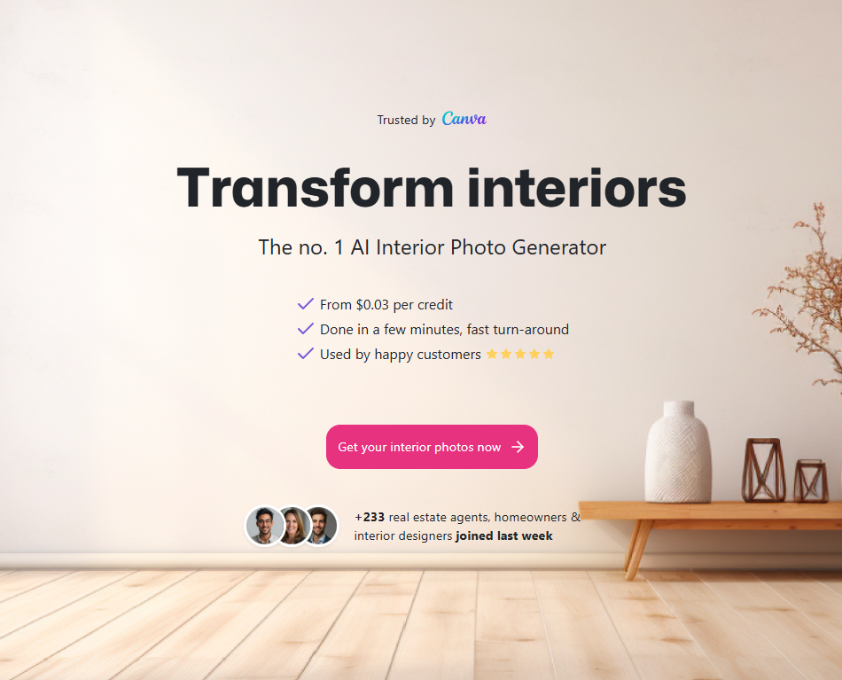 AI Interior Styler - Il no.1 Generatore di foto di interni AI media 2