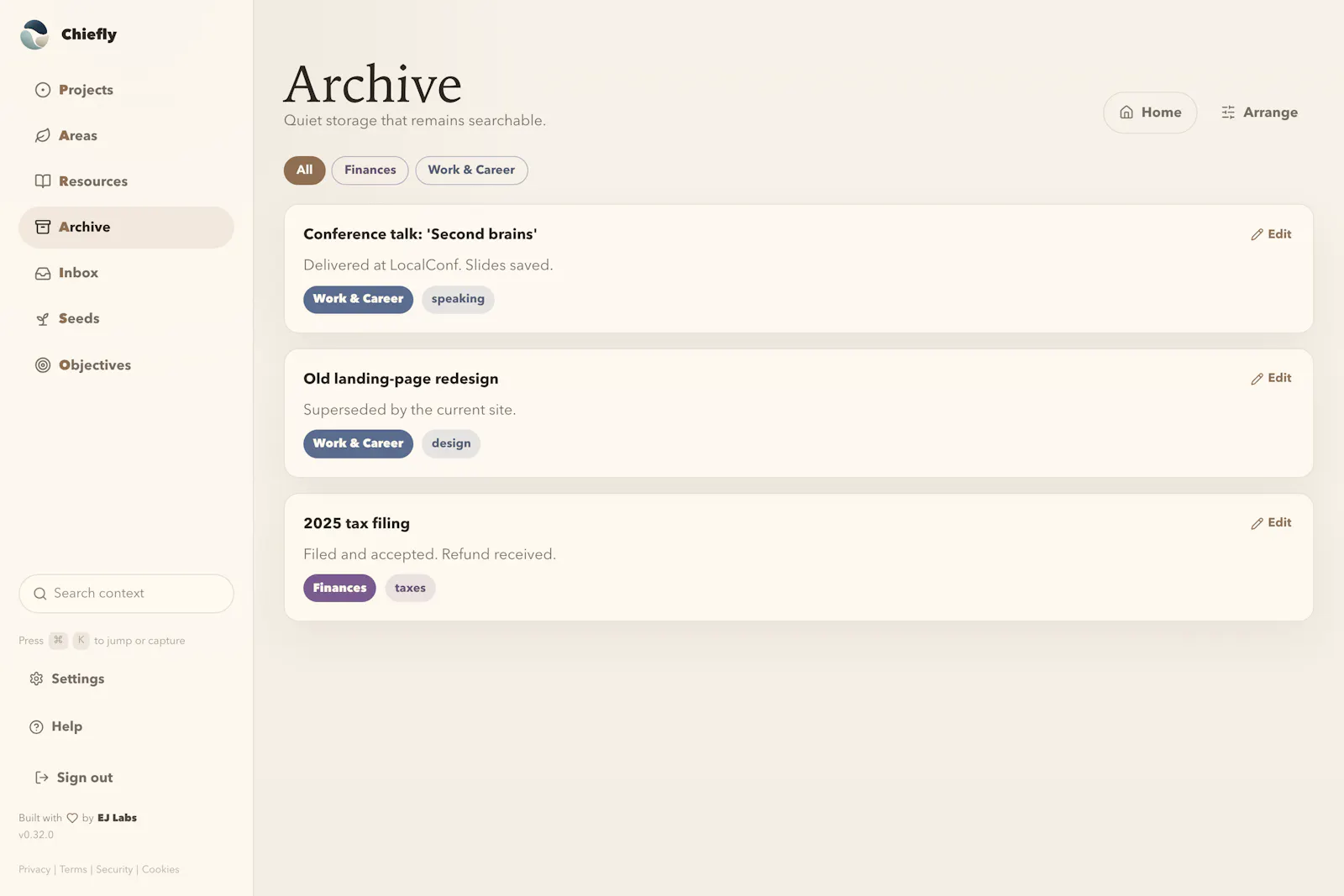 Chiefly screenshot 3
