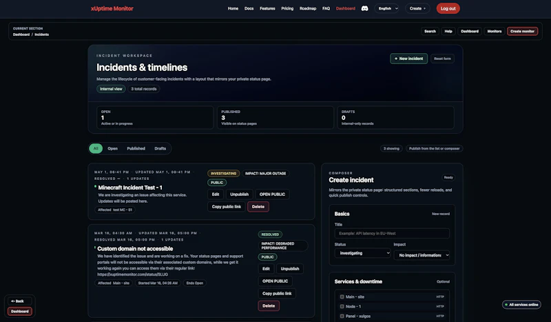 xUptimeMonitor screenshot 5