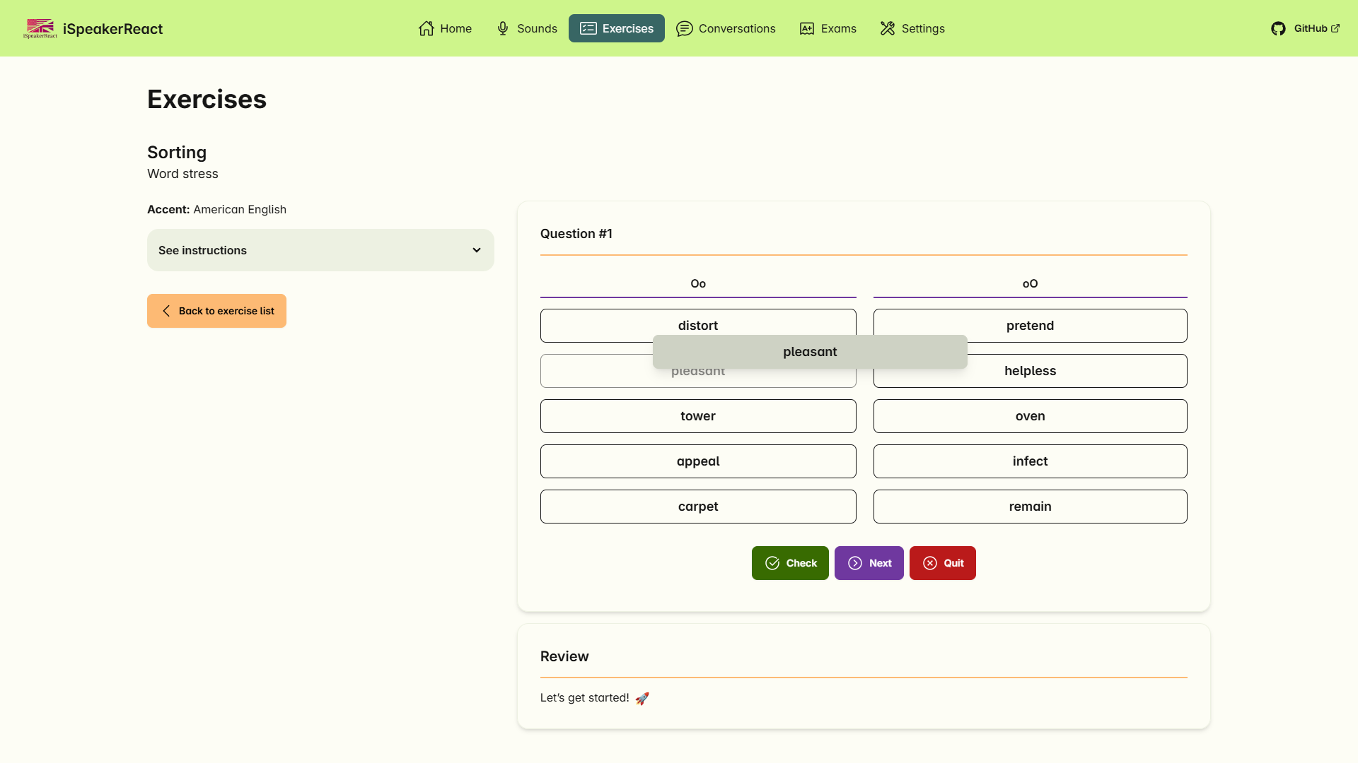 Speakerreact - Тренируйте свое произношение.Говорить с уверенностью. медиа 6