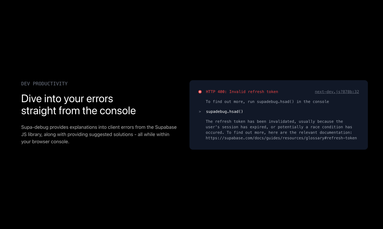 Supadebug gallery image