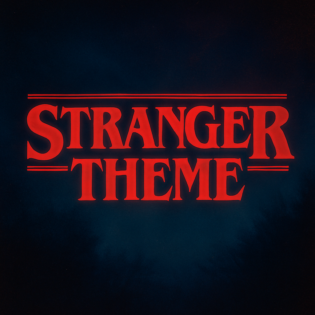 Stranger Theme - Product Hunt launch logo