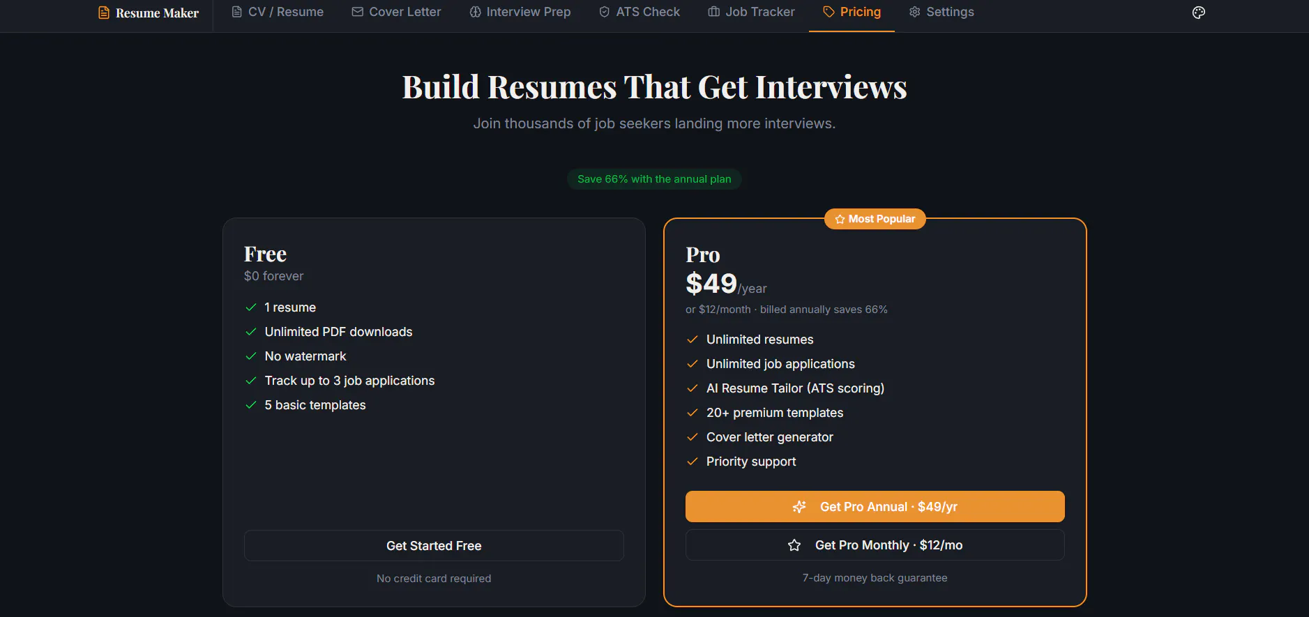 Resume Maker screenshot 4