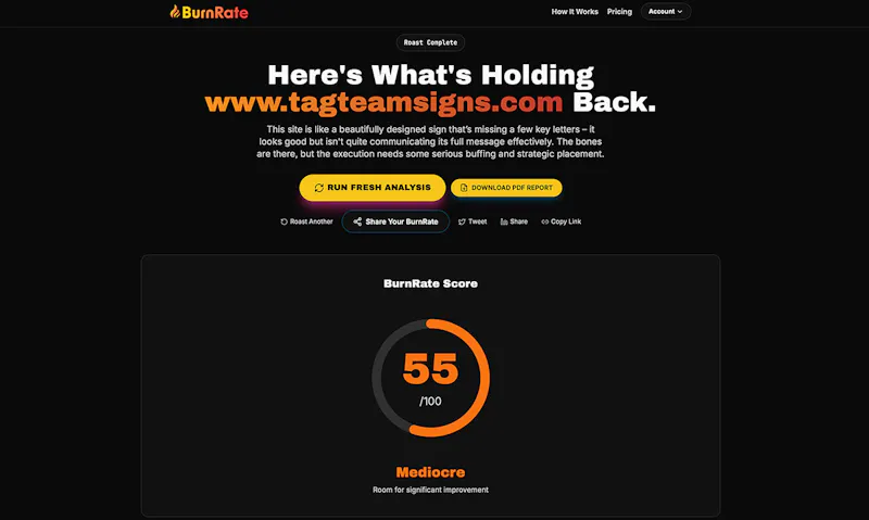 BurnRate screenshot 3