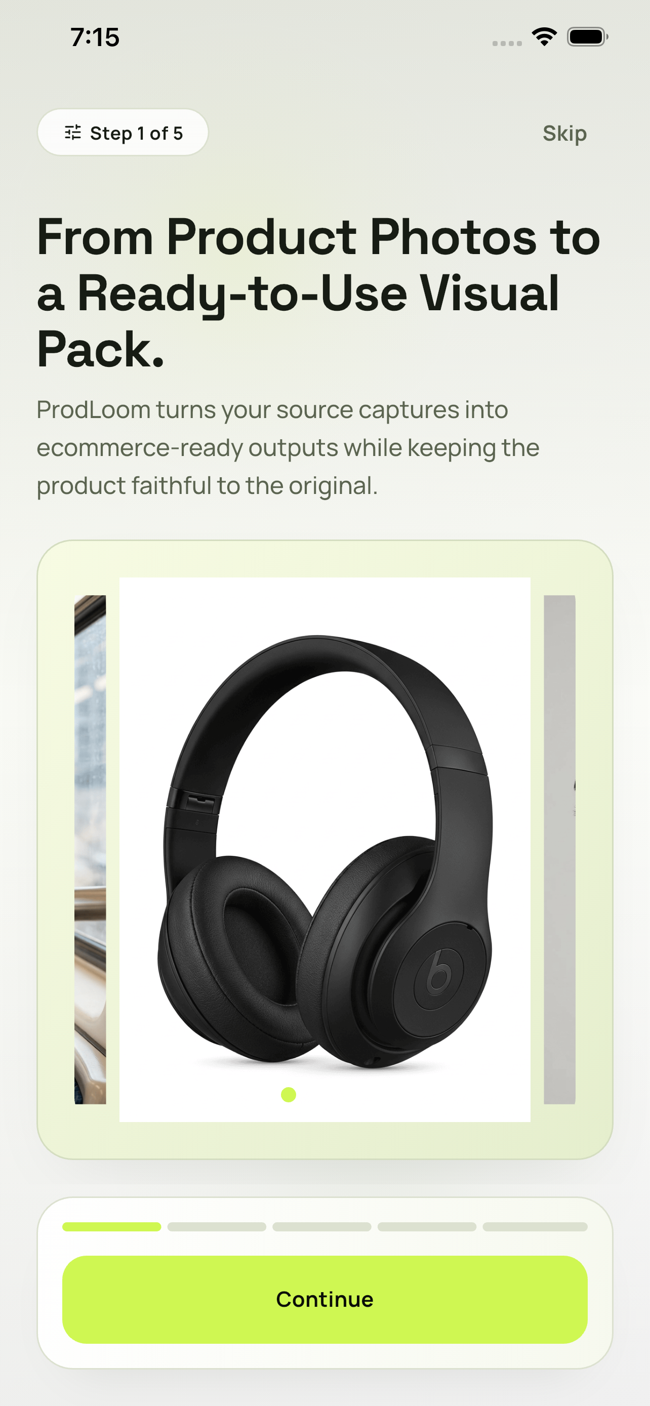 ProdLoom: AI Product Photos gallery image