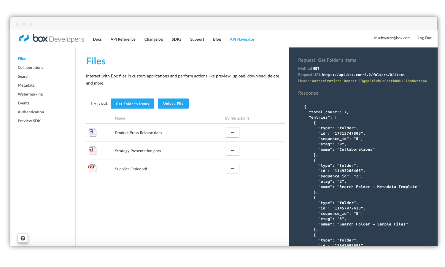 Box API Navigator Image