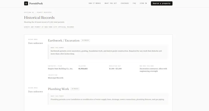 PermitPeek screenshot 3