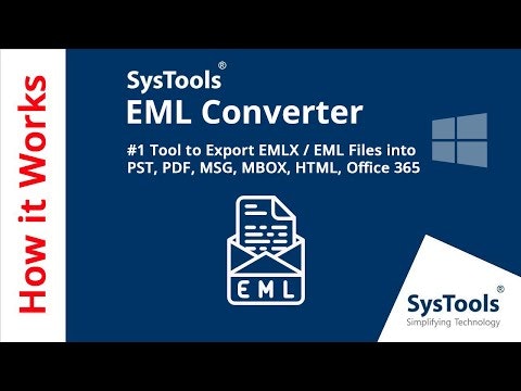 SysTools EML to PST Converter Software gallery image