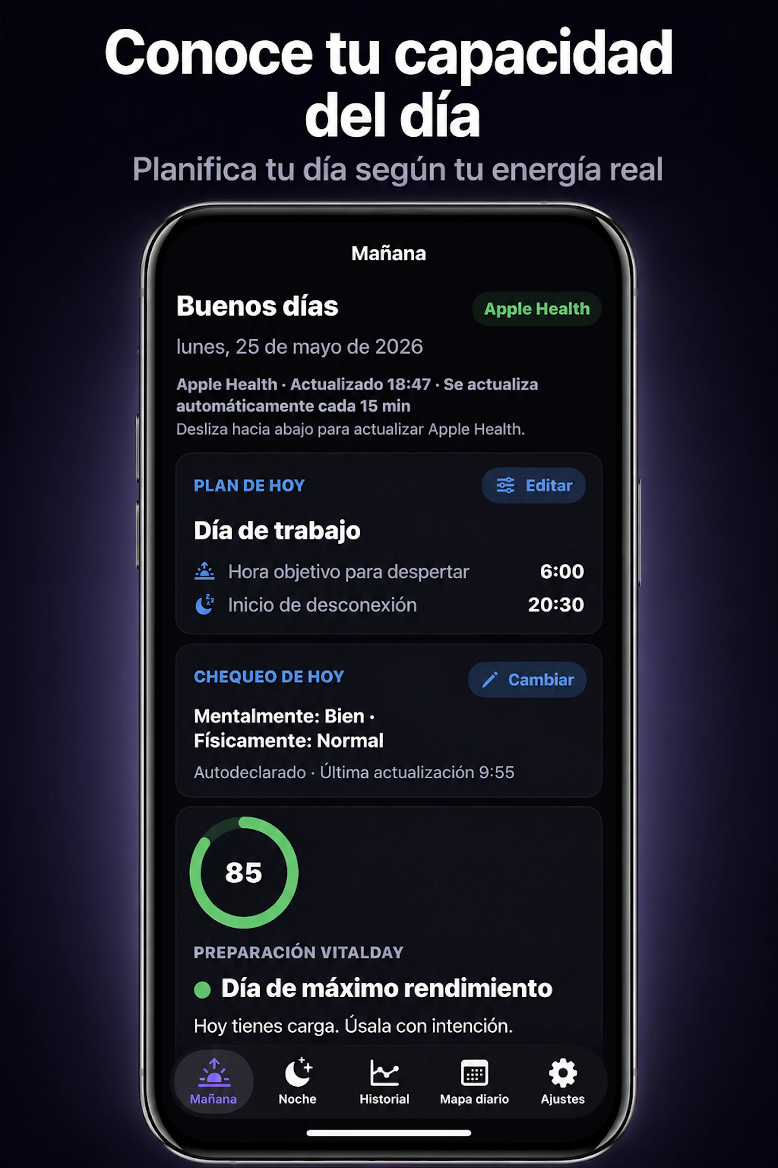 VitalDay: Daily Readiness screenshot 4