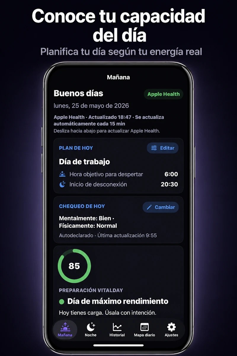 VitalDay: Daily Readiness screenshot 4
