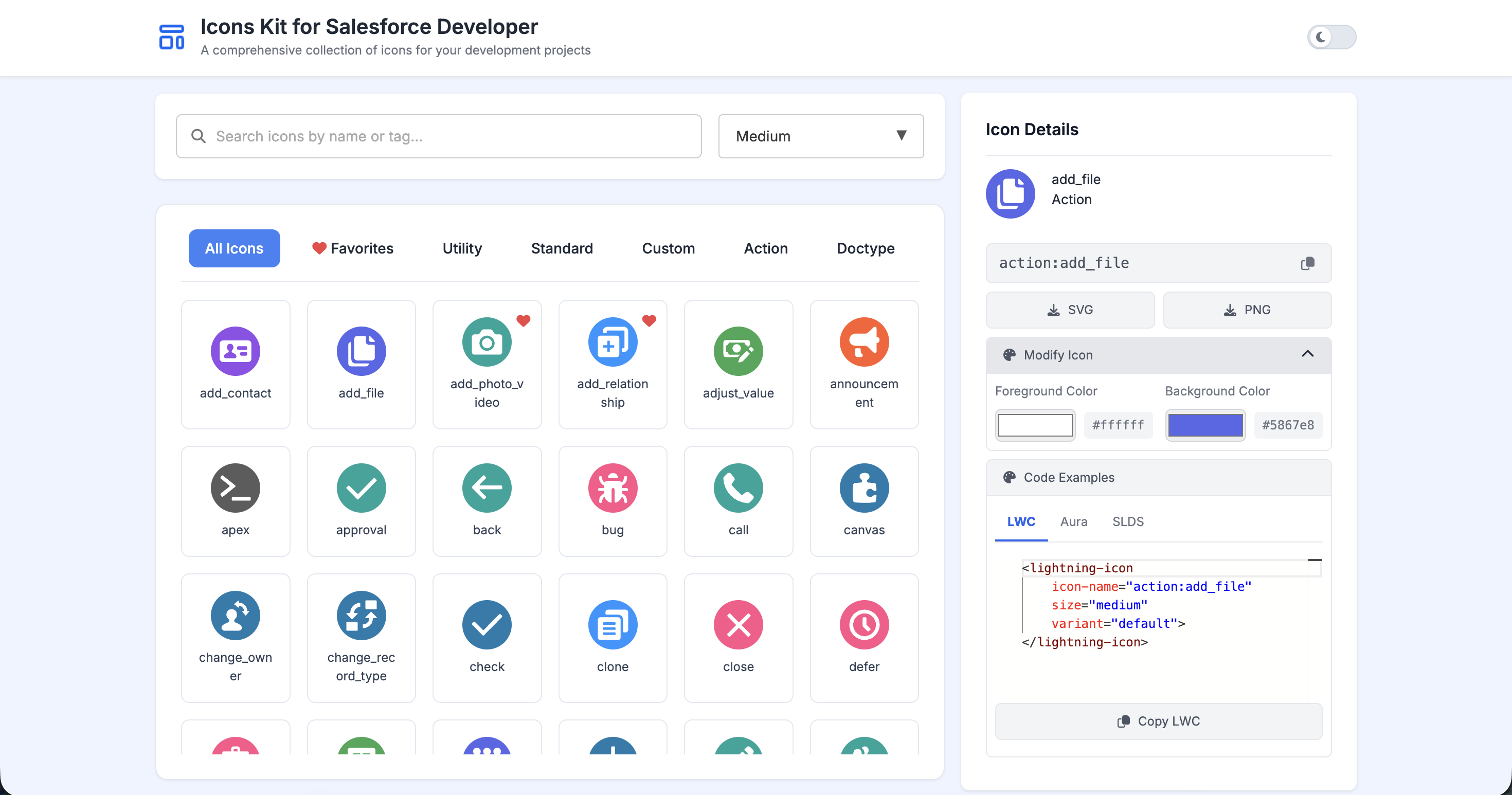 Icons Kit for Salesforce Developer gallery image